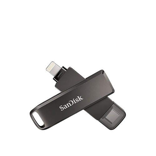 فلاش درايف لوكس آي اكسباند 64 جيجابايت من سانديسك