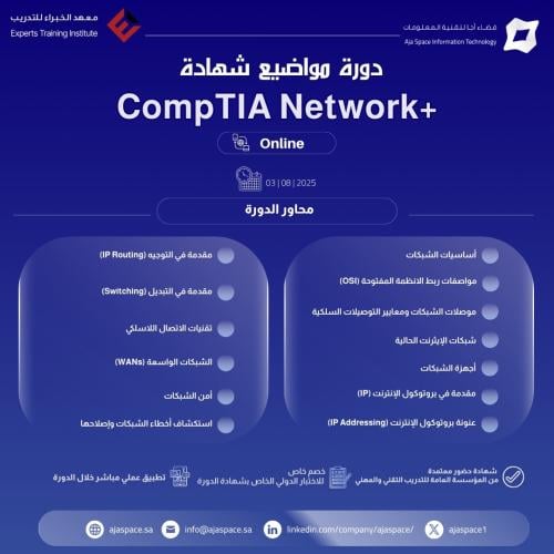 دورة +CompTIA Network