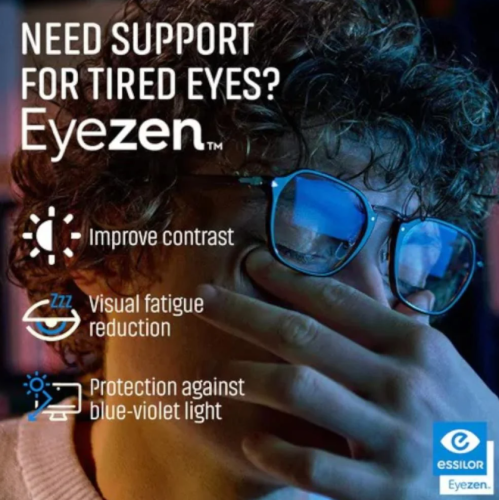 عدسات نظارات Crizal Eyezen Start Lenses الفرنسية م...