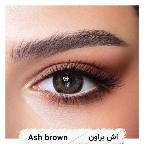 عدسات بيلا اليومية - اش براون Ash brown