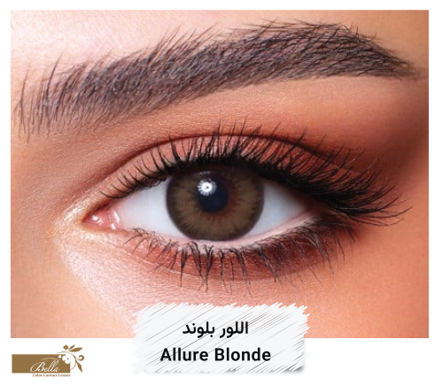 عدسات بيلا دايموند الشهرية - الوري بلوند Allure Bl...