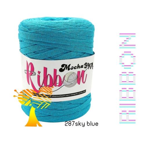 Ribbon sky blue