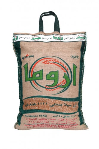 رز سيلا بسمتي 1121 هندي حبة طويلة ذهبي من اروما، 1...