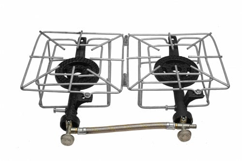 موقد بعينين قابل لسفط