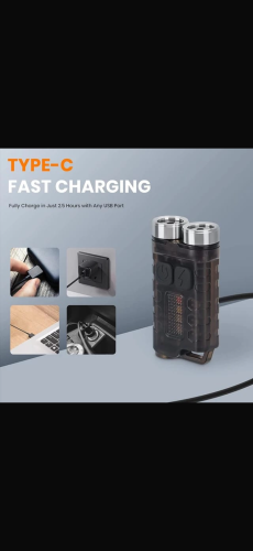 كشاف يدوي EDC