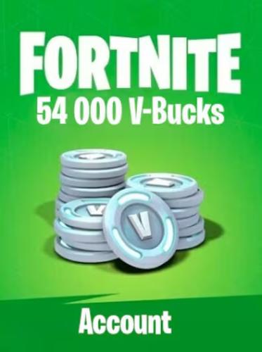 فيبوكس فورت نايت 54000 Fortnite v-bucks