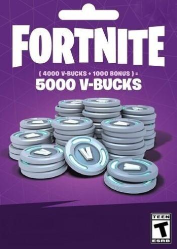 فيبوكس فورت نايت 5000 Fortnite v-bucks