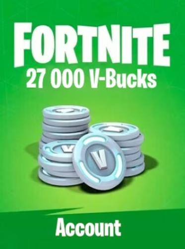 فيبوكس فورت نايت 27000 Fortnite v-bucks