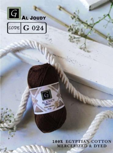 خيط الجودي G024 ( بني غامق جداً )