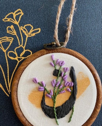 تعليقة سيارة - حرف - اسم - دعاء مقاس 10سم