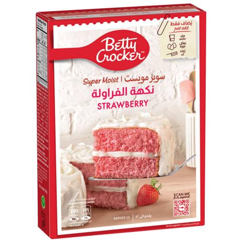 بيتي كروكر سوبر مويست خليط الكيك نكهة الفراولة 500...