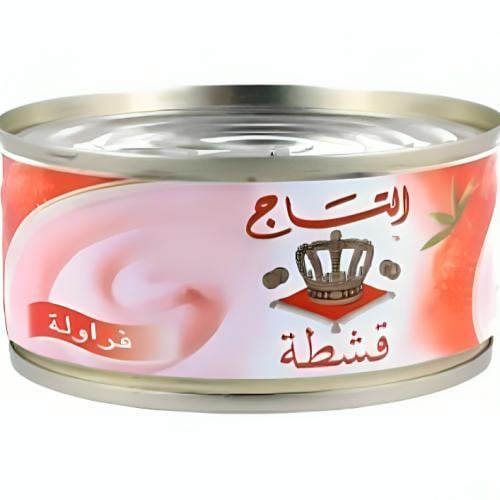 التاج قشطة فراولة 95 جرام