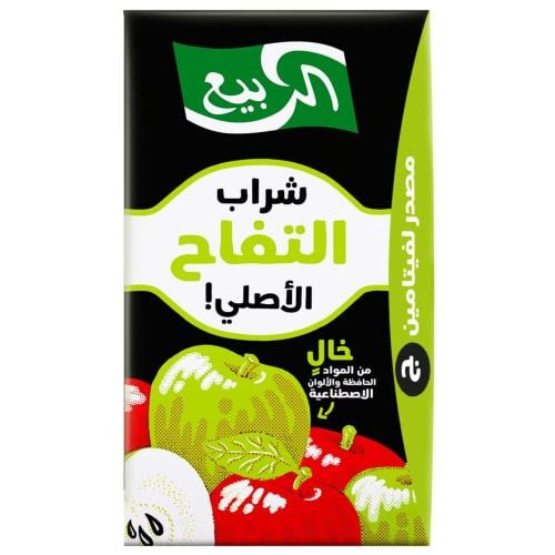 الربيع شراب التفاح 125 مل 18 عبوة