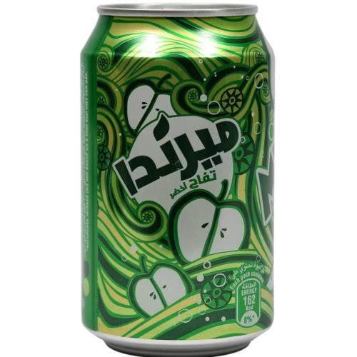 ميرندا تفاح أخضر علبة 330 مل 24 عبوة
