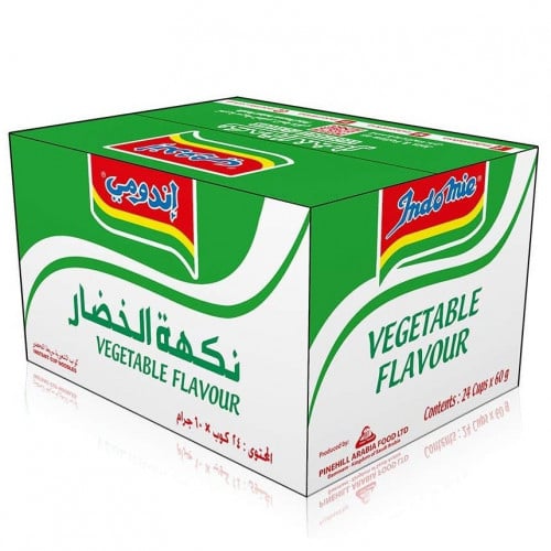 إندومي كاسات نكهة الخضار 24 كوب 60 جرام