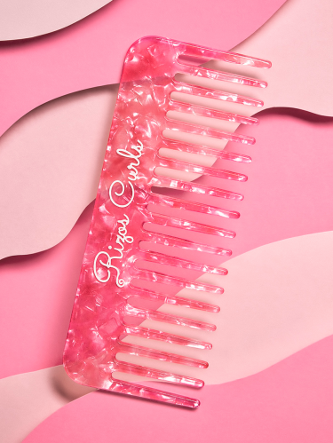 Rizos Curls - Pink Wide Tooth Styling Comb