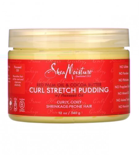 Cream to lengthen the locks and reduce shrinkage