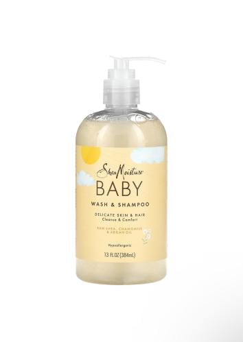 Shampoo and body soap for children with shea butter from Shea Moisture