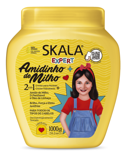 كريم نشأ الذرة حل لطيف وفعال لاحتياجات شعر طفلك من سكالا.