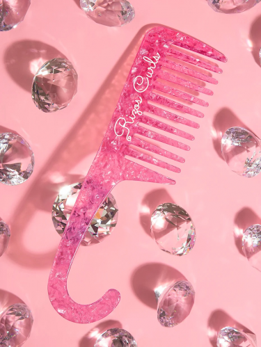 المشط الدش المعلق لفك تشابك الشعر أثناء الإستحمام