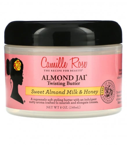 كريم تسريحات الحماية بزبدة اللوز الحلو و العسل من كاميلا روز