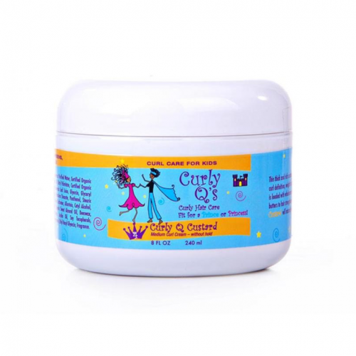 كريم كاسترد متوسط القوام يرطب و يثبت الكيرلز من مجموعة كيرلي كيوت