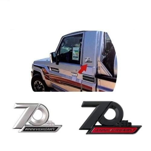 علامة ملصق تويوتا شاص 70 عام