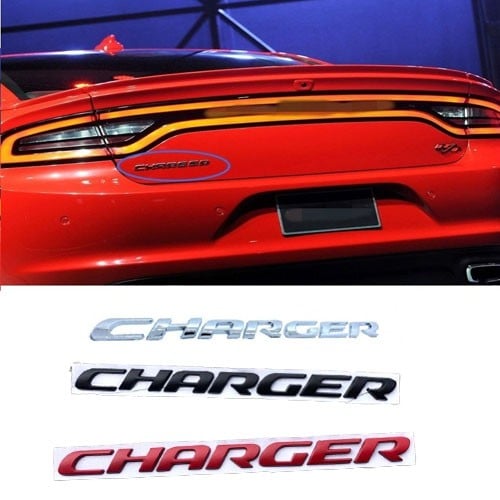 علامة ملصق دودج تشارجر