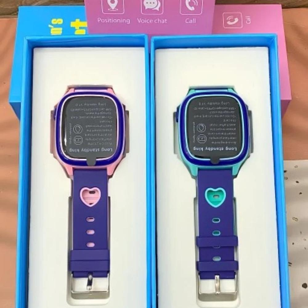 ساعة ذكية للأطفال مع نظام تتبع Gps وشريحة من سبون