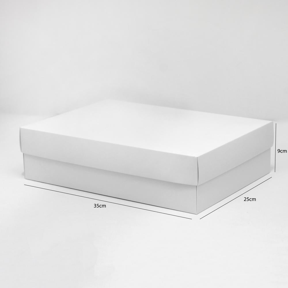 علبة تغليف ورقية بغطاء منفصل