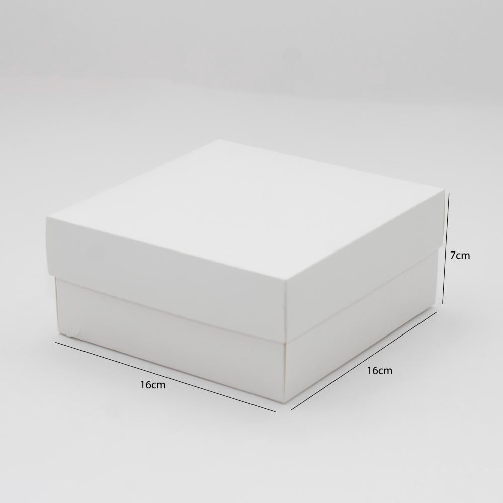 علبة تغليف ورقية بغطاء منفصل