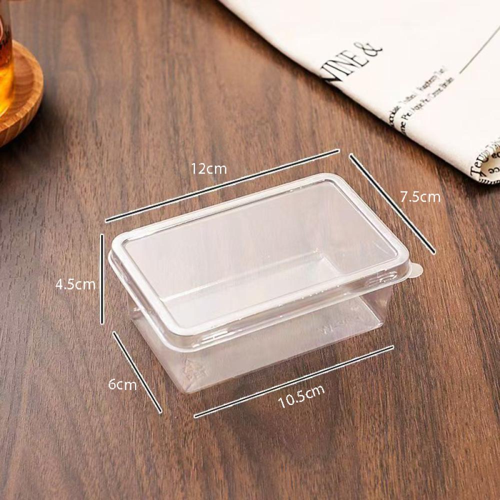 علب بلاستيك شفافة للحلا