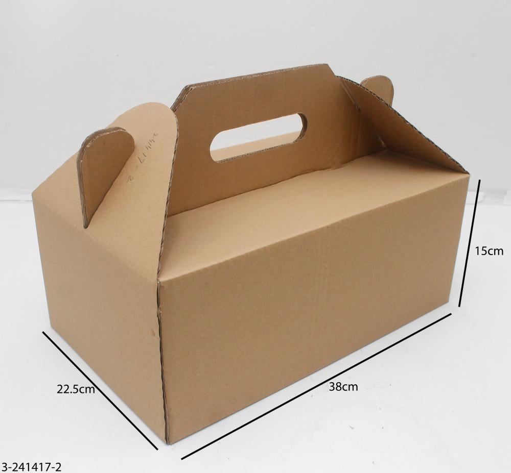 كرتون شحن بني بحامل يد بعدة الوان