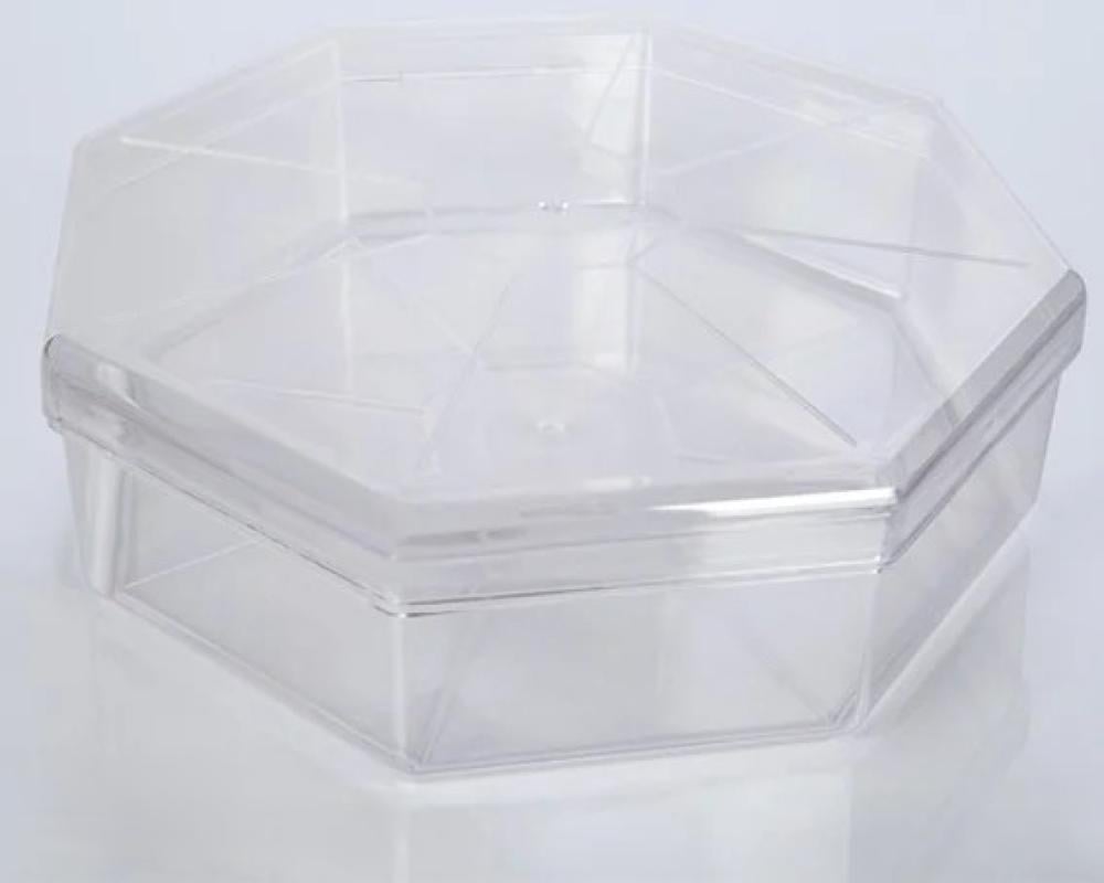 علب اكريلك 8 زوايا