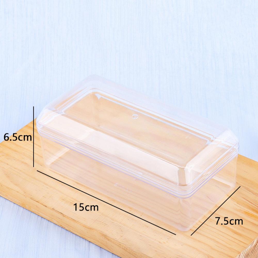 علب اكرليك حلويات مستطيل