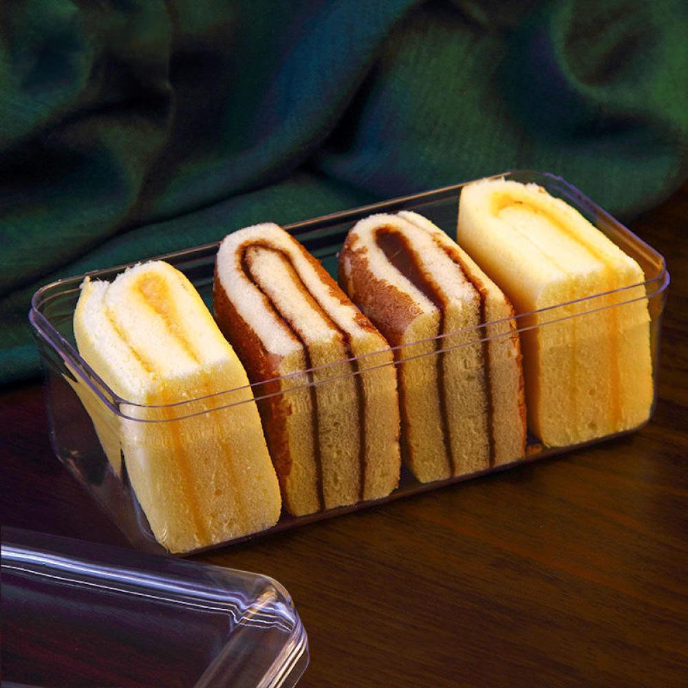 علب اكرليك حلويات مستطيل