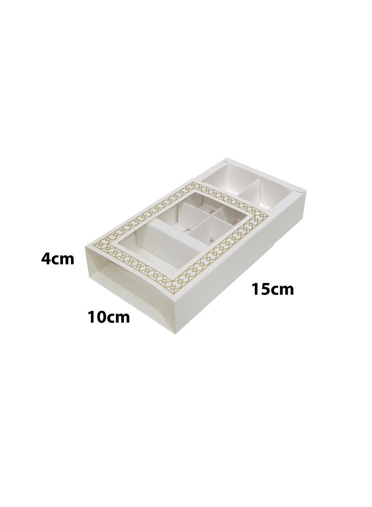 علب شوكلاتة مقسمه ب6 فتحات