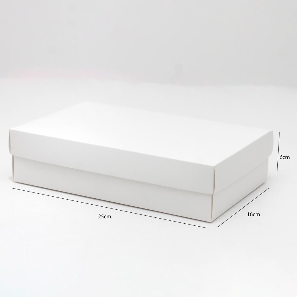 علبة تغليف ورقية بغطاء منفصل