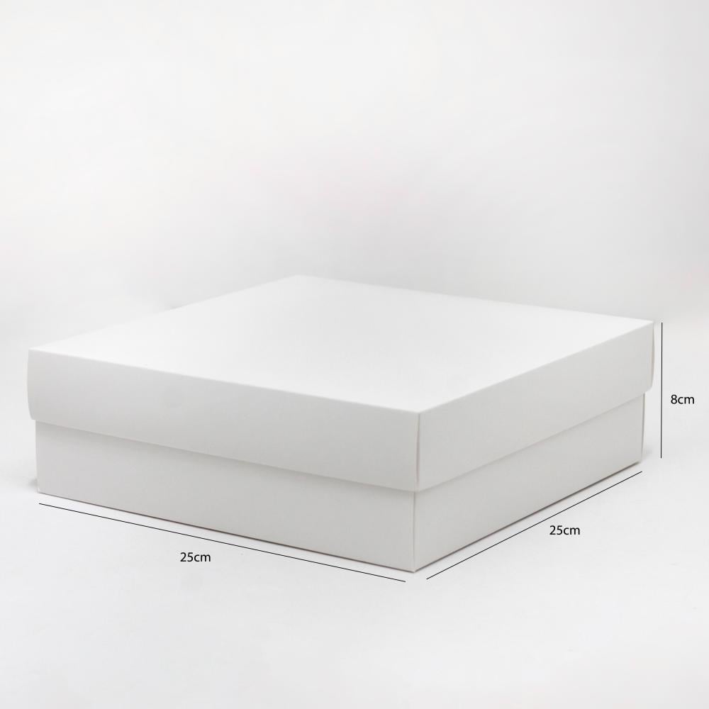 علبة تغليف ورقية بغطاء منفصل