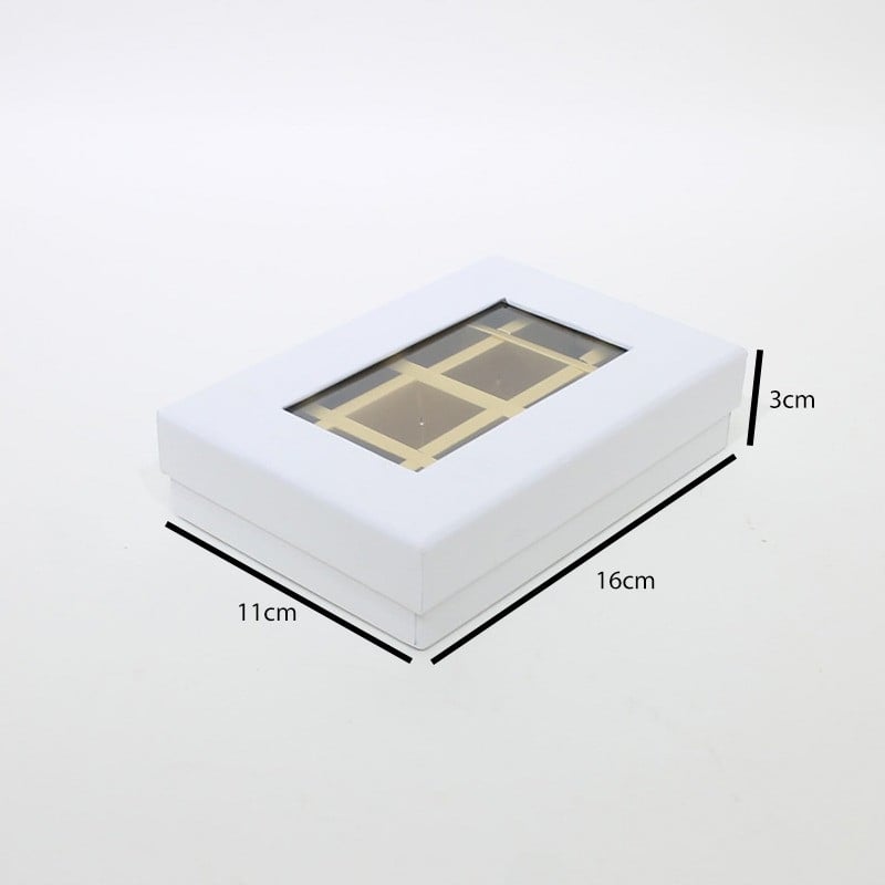 علب شوكولاته و حلا مقسمة 12 مقسم بعدة الوان