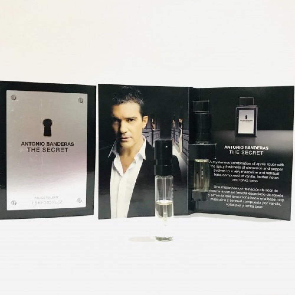 عينة عطر أنطونيو بانديراس ذا سيكريت أو دو تواليت 1.5 مل