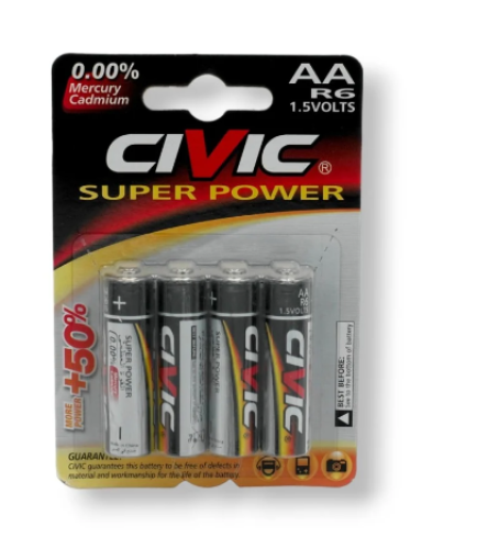 بطارية civic AAR6 1.5volts