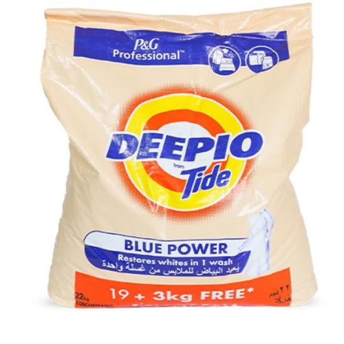 دبلو تايد Deeplo Tide مسحوق غسيل عادي وزن 22 كيلو