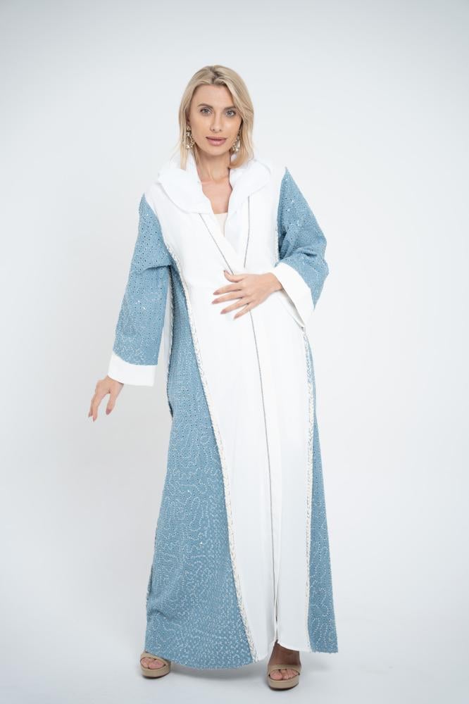 عباية أنيقة بتصميم عصري - جينز