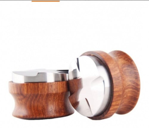 موزع قهوة مقاس 58 خشبي