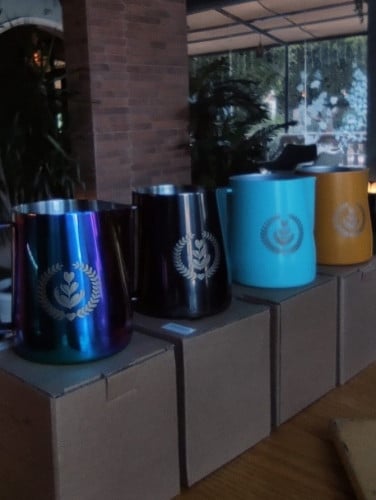 بيتشر تبخير 300 مل ألوان من باريستا سبيس