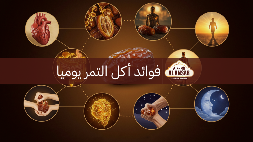 فوائد أكل التمر يوميا