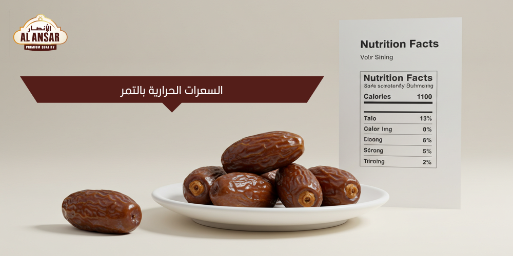 السعرات الحرارية بالتمر