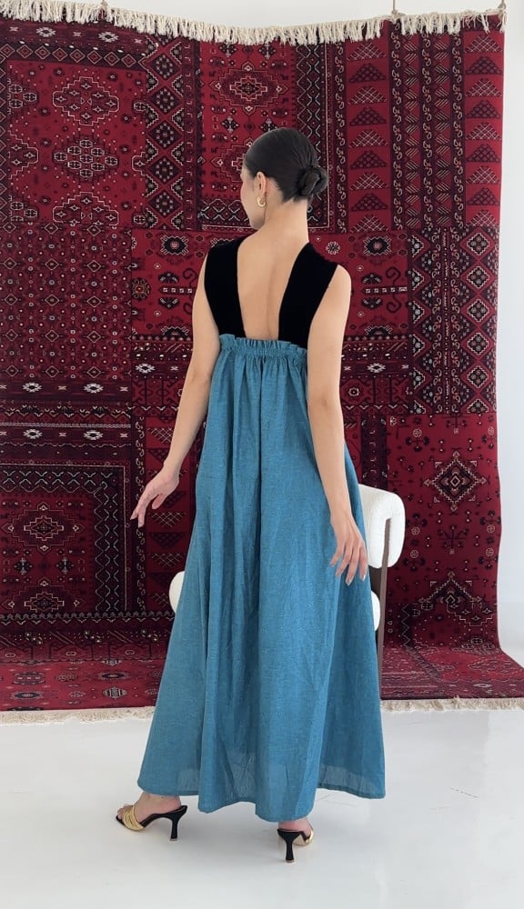 فستان طويل