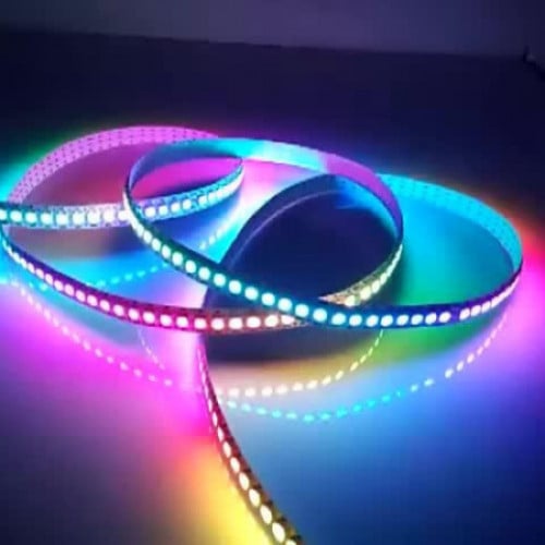 شريط باعث للضوء  LED ملون 12 مللي 96 عدسة  (خطين)